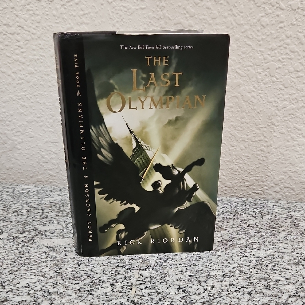 The Last Olympian Coffee Table Book - Black and Gray